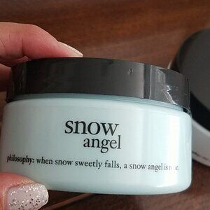 New Philosophy Snow Angel Glazed Body Cream Souffle 8 oz
